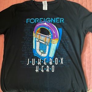Foreigner “Jukebox Hero” Tee
